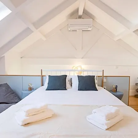 O Aleph, Irresistible Duplex Apt. W/ac And Balcony * ポルト