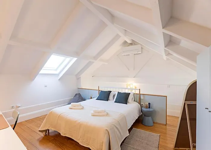 O Aleph, Irresistible Duplex Apt. W/ac And Balcony Lägenhet