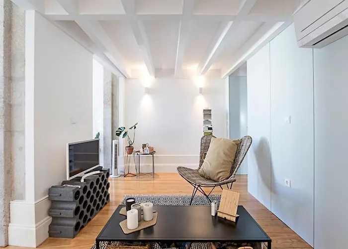 Daire O Aleph, Irresistible Duplex Apt. W/ac And Balcony Porto